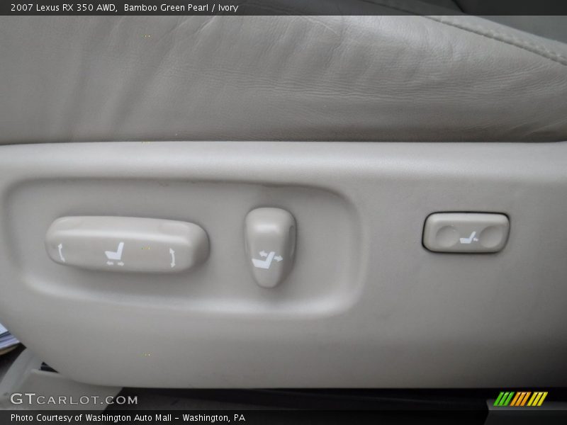 Bamboo Green Pearl / Ivory 2007 Lexus RX 350 AWD