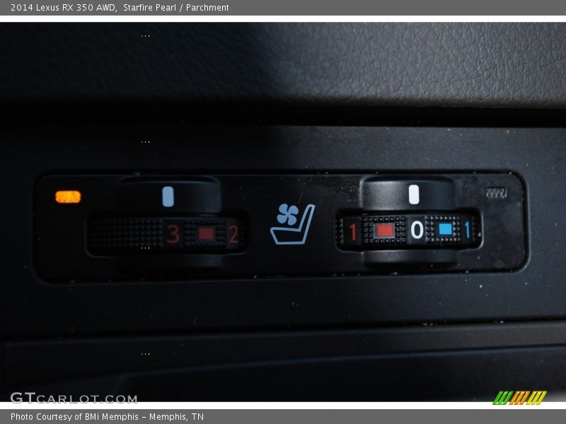 Starfire Pearl / Parchment 2014 Lexus RX 350 AWD