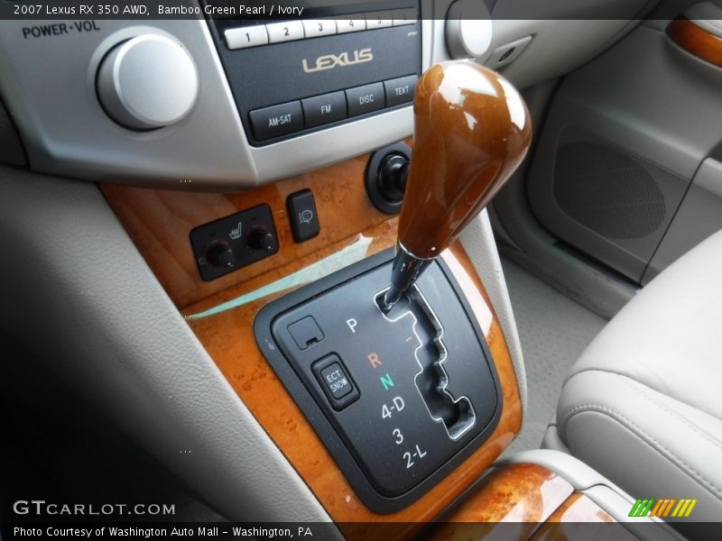 Bamboo Green Pearl / Ivory 2007 Lexus RX 350 AWD
