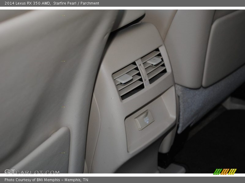 Starfire Pearl / Parchment 2014 Lexus RX 350 AWD