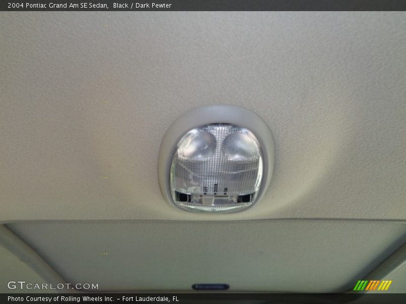 Black / Dark Pewter 2004 Pontiac Grand Am SE Sedan