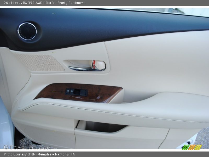 Starfire Pearl / Parchment 2014 Lexus RX 350 AWD