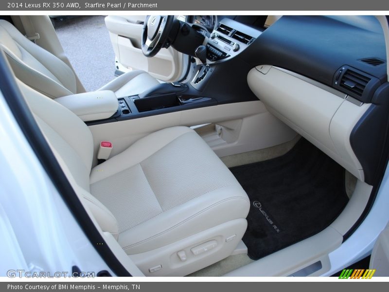Starfire Pearl / Parchment 2014 Lexus RX 350 AWD