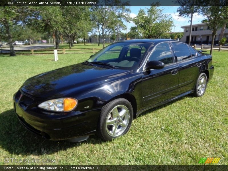 Black / Dark Pewter 2004 Pontiac Grand Am SE Sedan