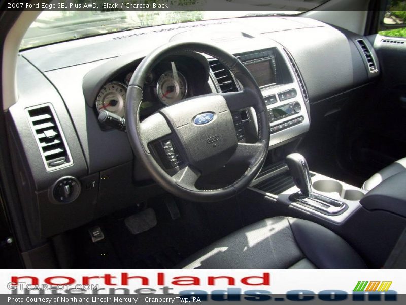 Black / Charcoal Black 2007 Ford Edge SEL Plus AWD