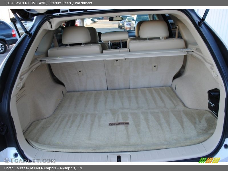 Starfire Pearl / Parchment 2014 Lexus RX 350 AWD