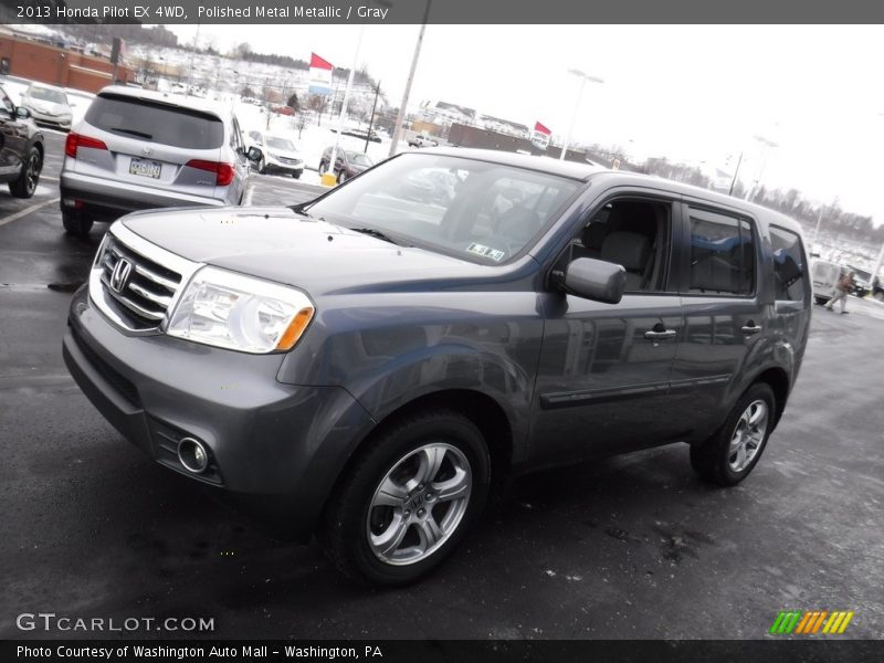 Polished Metal Metallic / Gray 2013 Honda Pilot EX 4WD