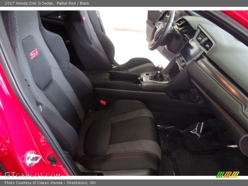 Rallye Red / Black 2017 Honda Civic Si Sedan