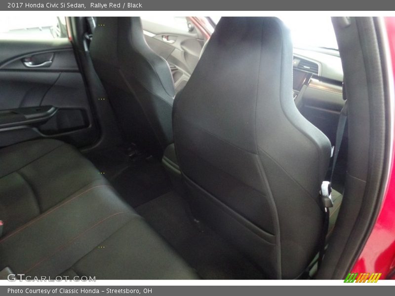 Rallye Red / Black 2017 Honda Civic Si Sedan