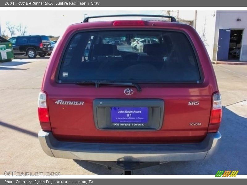 Sunfire Red Pearl / Gray 2001 Toyota 4Runner SR5