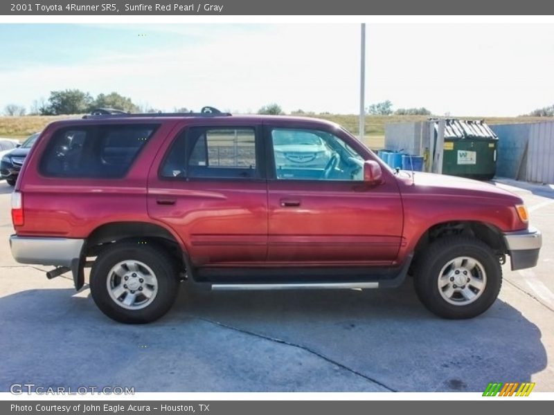 Sunfire Red Pearl / Gray 2001 Toyota 4Runner SR5