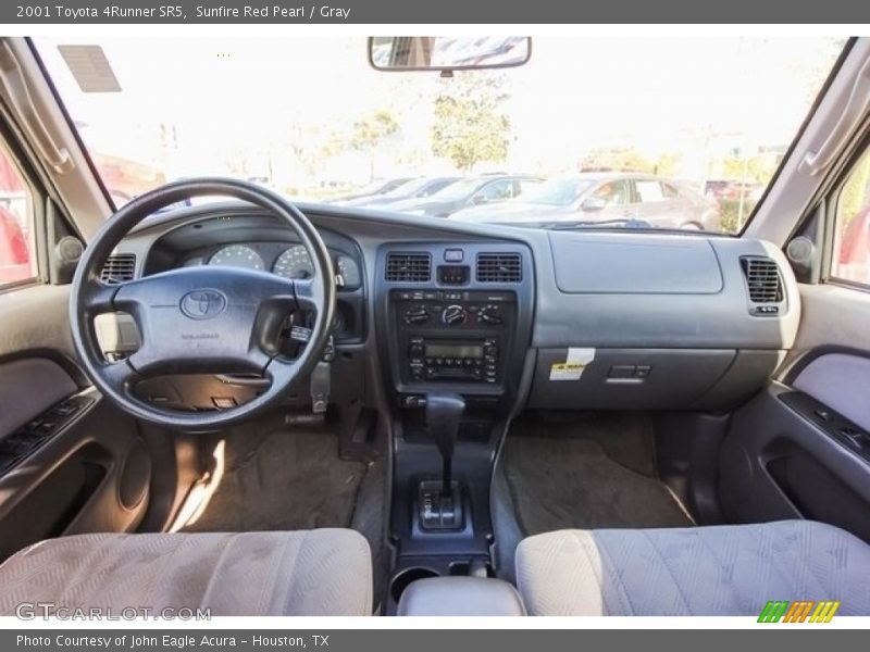 Sunfire Red Pearl / Gray 2001 Toyota 4Runner SR5