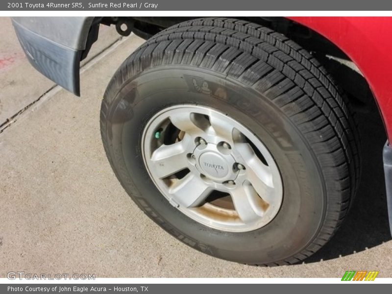 Sunfire Red Pearl / Gray 2001 Toyota 4Runner SR5