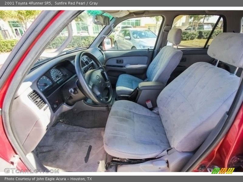 Sunfire Red Pearl / Gray 2001 Toyota 4Runner SR5