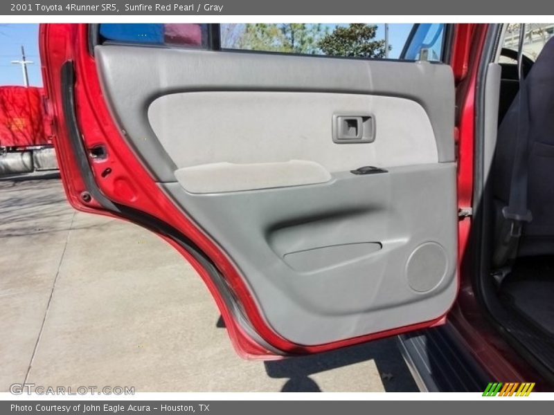 Sunfire Red Pearl / Gray 2001 Toyota 4Runner SR5