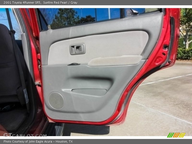 Sunfire Red Pearl / Gray 2001 Toyota 4Runner SR5