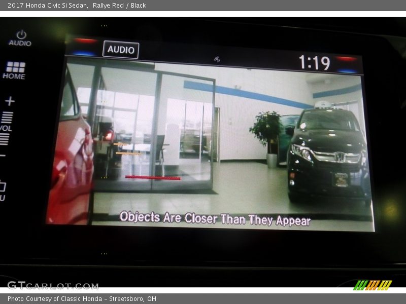 Rallye Red / Black 2017 Honda Civic Si Sedan