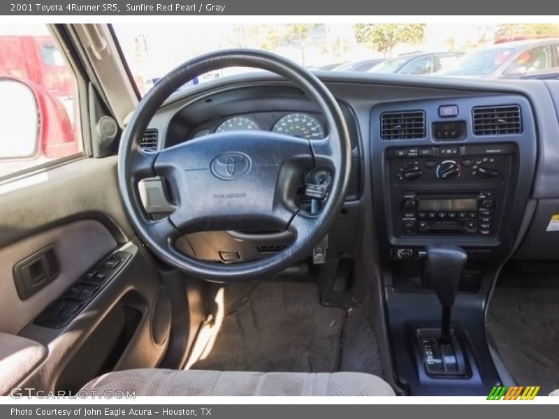 Sunfire Red Pearl / Gray 2001 Toyota 4Runner SR5