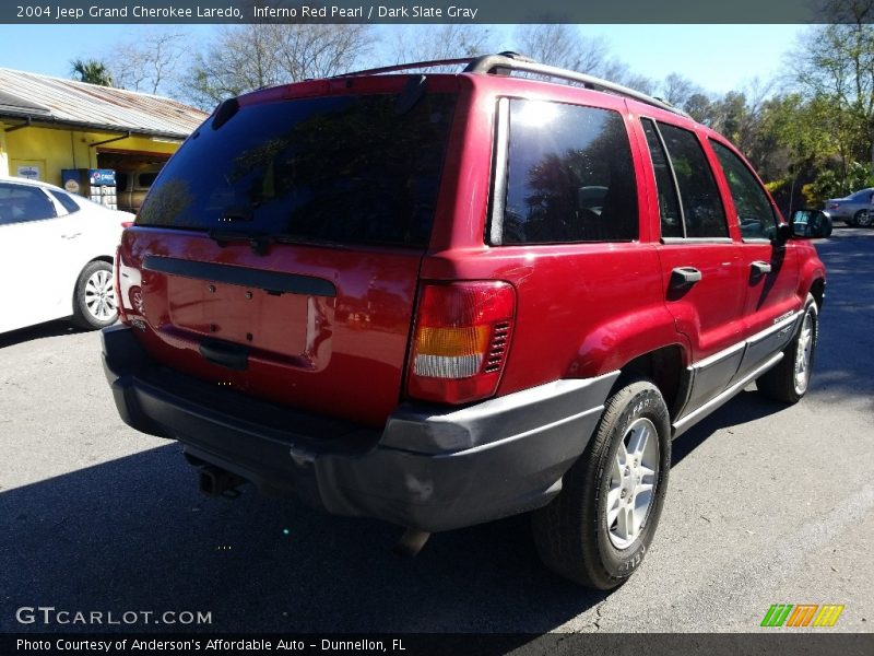 Inferno Red Pearl / Dark Slate Gray 2004 Jeep Grand Cherokee Laredo