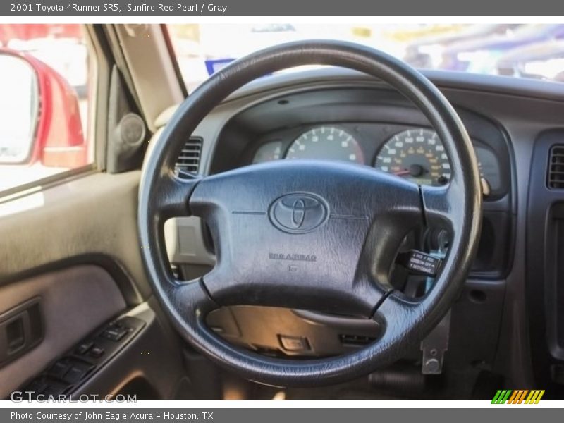 Sunfire Red Pearl / Gray 2001 Toyota 4Runner SR5