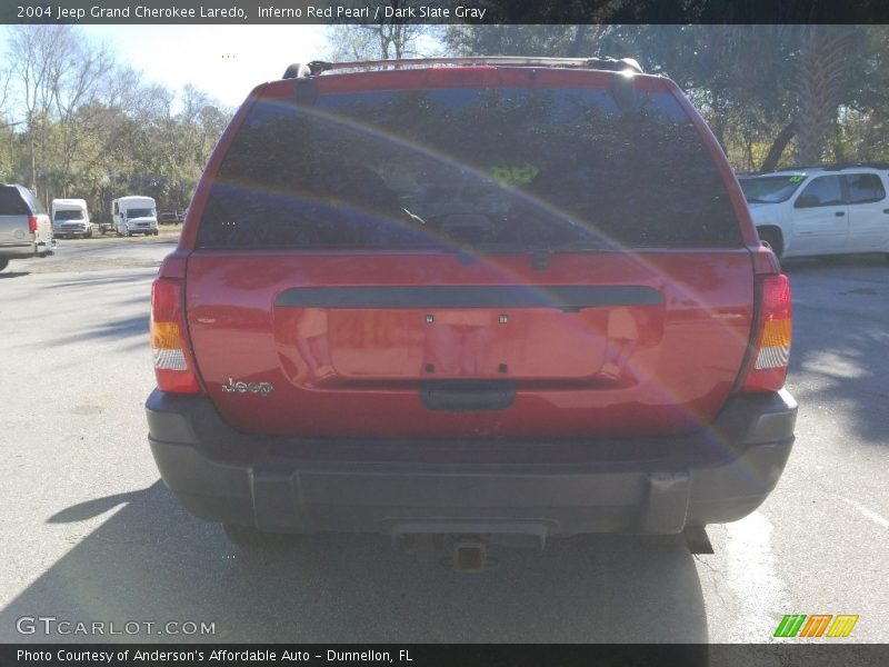 Inferno Red Pearl / Dark Slate Gray 2004 Jeep Grand Cherokee Laredo