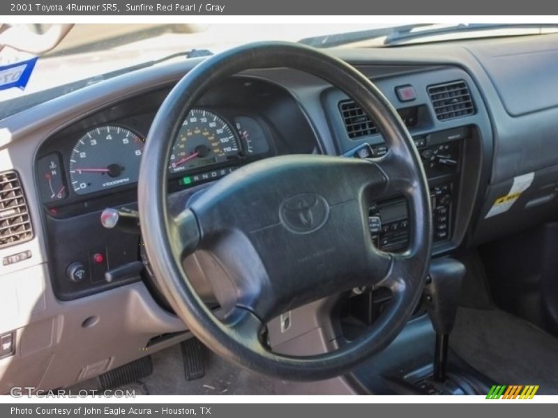 Sunfire Red Pearl / Gray 2001 Toyota 4Runner SR5