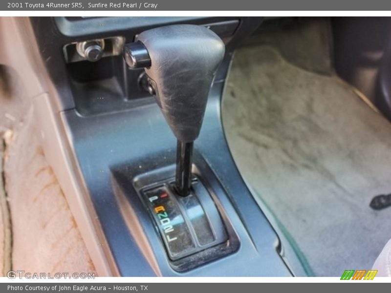 Sunfire Red Pearl / Gray 2001 Toyota 4Runner SR5