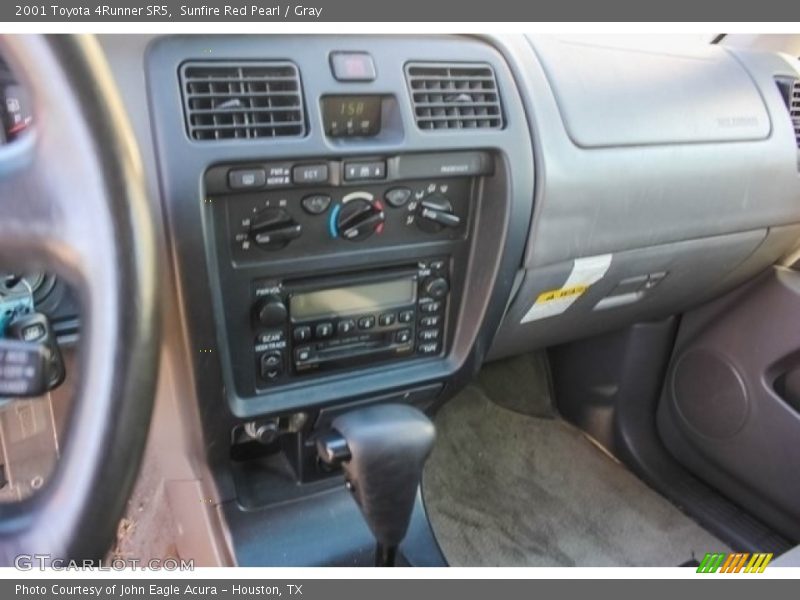 Sunfire Red Pearl / Gray 2001 Toyota 4Runner SR5