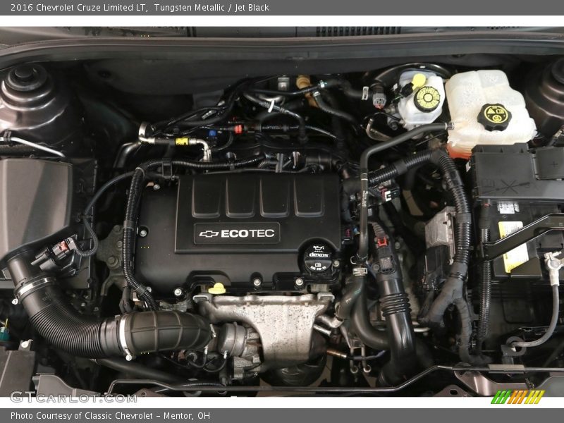 Tungsten Metallic / Jet Black 2016 Chevrolet Cruze Limited LT