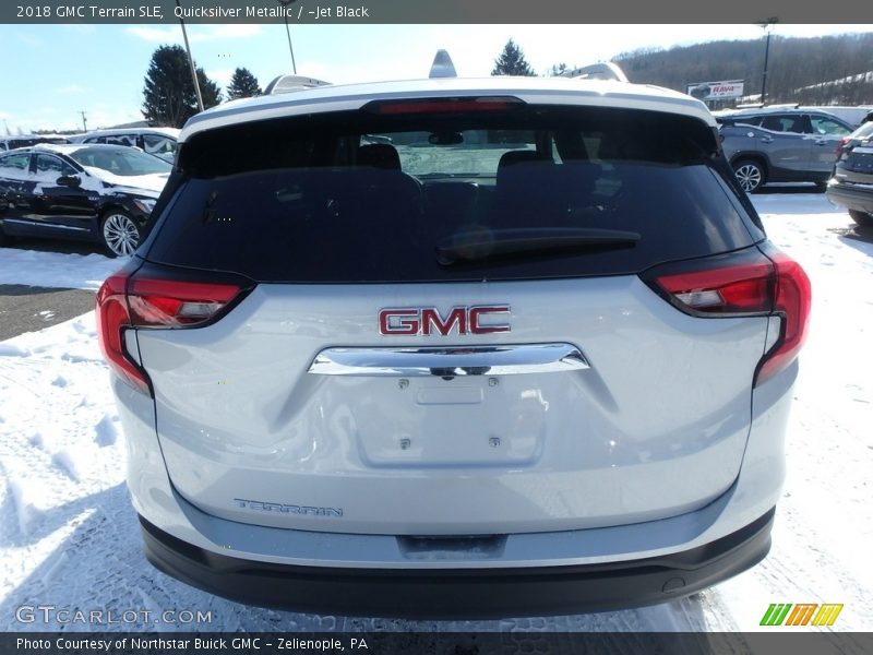 Quicksilver Metallic / ­Jet Black 2018 GMC Terrain SLE