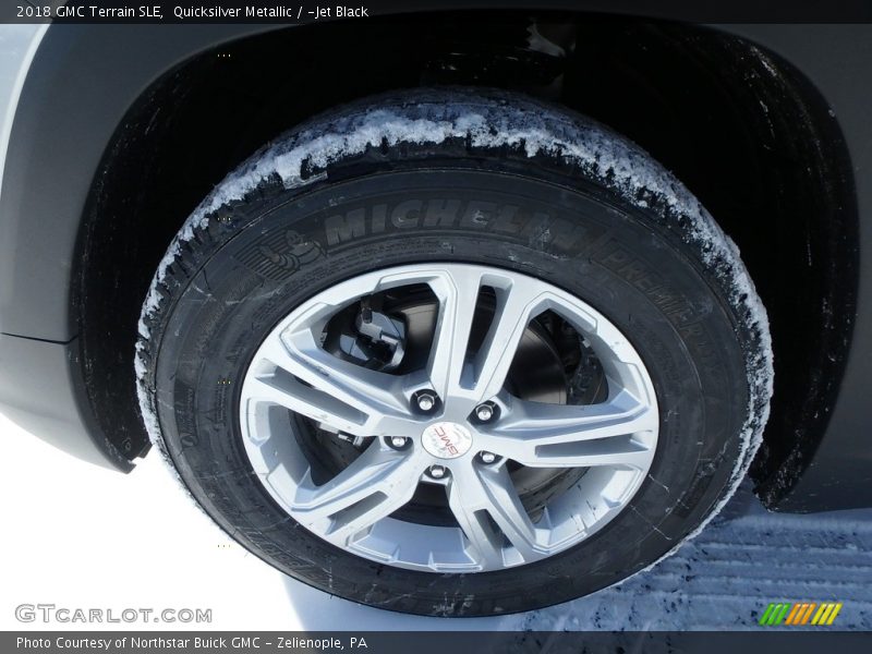 Quicksilver Metallic / ­Jet Black 2018 GMC Terrain SLE