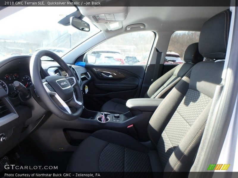 Quicksilver Metallic / ­Jet Black 2018 GMC Terrain SLE