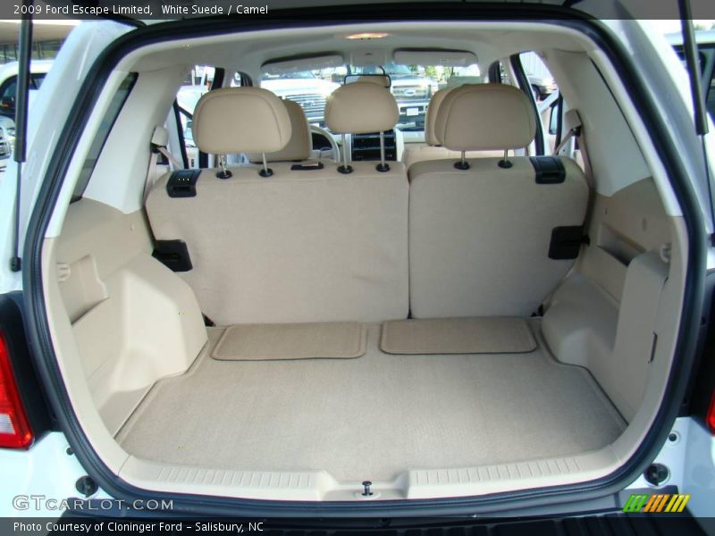 White Suede / Camel 2009 Ford Escape Limited