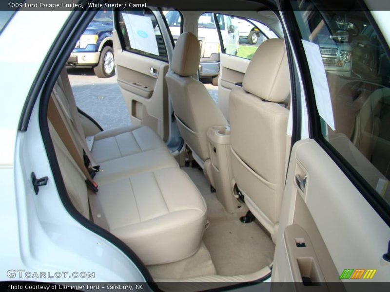 White Suede / Camel 2009 Ford Escape Limited