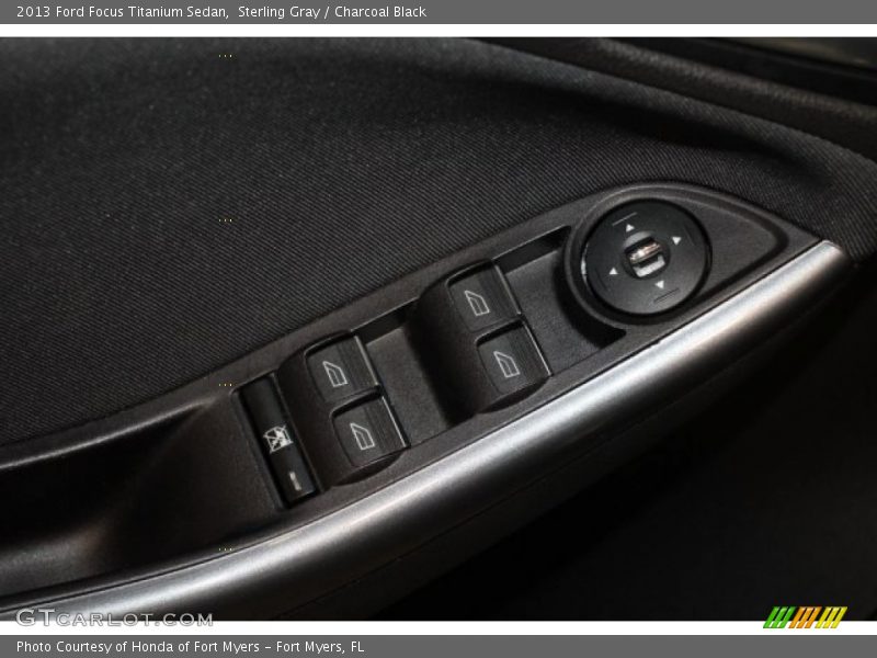 Sterling Gray / Charcoal Black 2013 Ford Focus Titanium Sedan