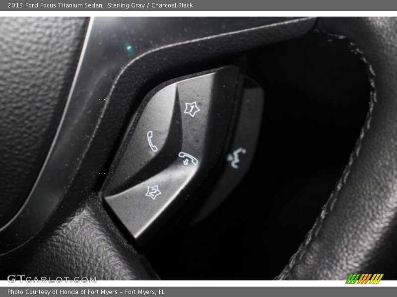 Sterling Gray / Charcoal Black 2013 Ford Focus Titanium Sedan