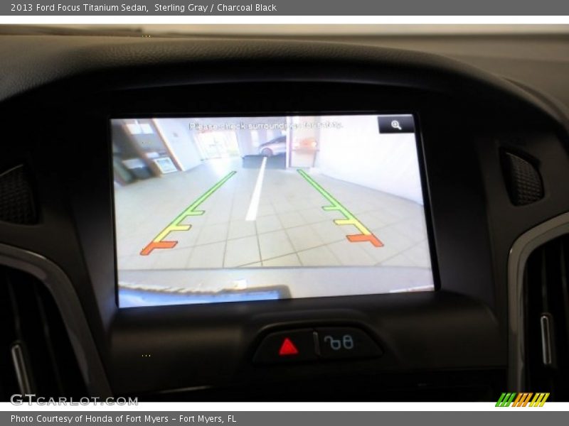 Sterling Gray / Charcoal Black 2013 Ford Focus Titanium Sedan