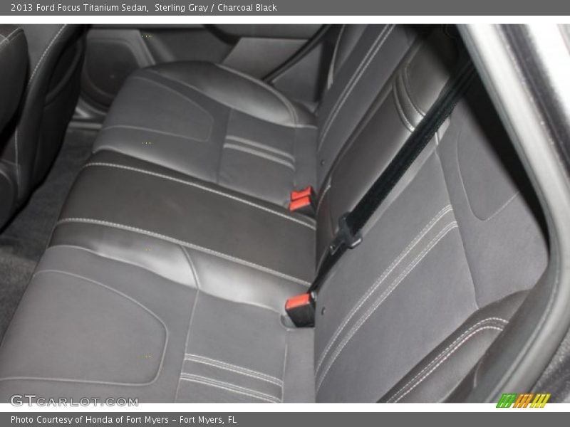 Sterling Gray / Charcoal Black 2013 Ford Focus Titanium Sedan