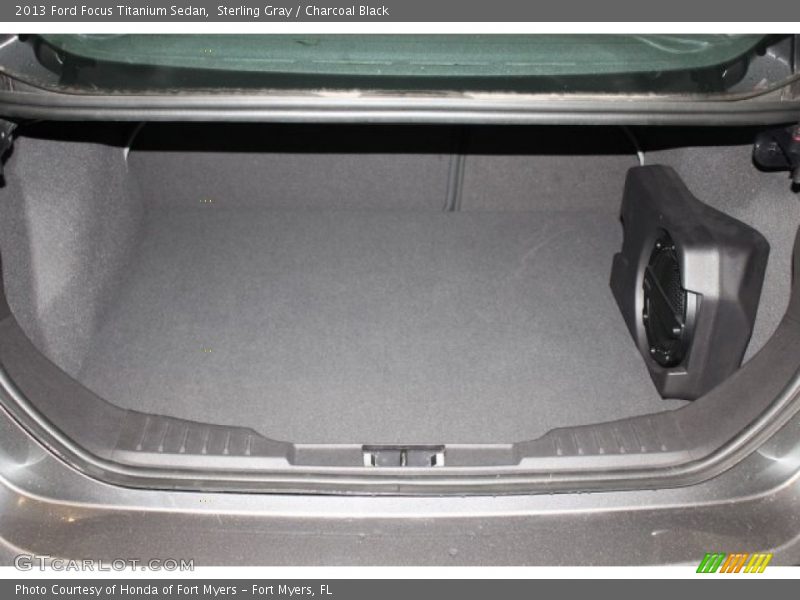 Sterling Gray / Charcoal Black 2013 Ford Focus Titanium Sedan