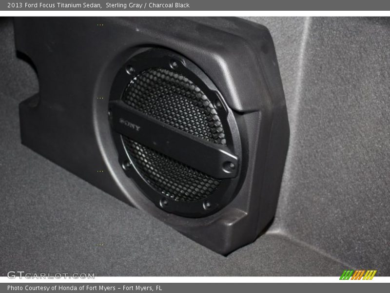 Sterling Gray / Charcoal Black 2013 Ford Focus Titanium Sedan