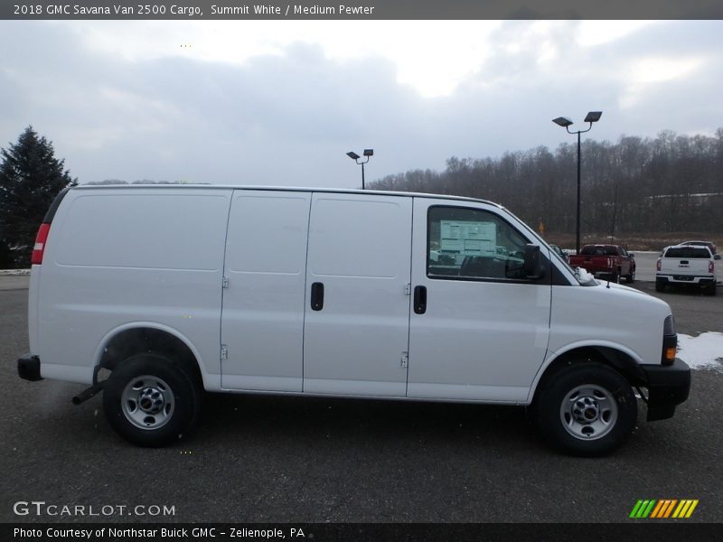  2018 Savana Van 2500 Cargo Summit White