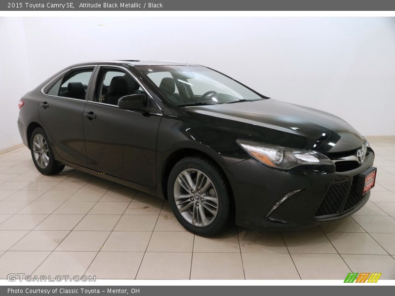 Attitude Black Metallic / Black 2015 Toyota Camry SE