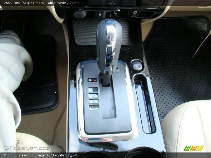 White Suede / Camel 2009 Ford Escape Limited