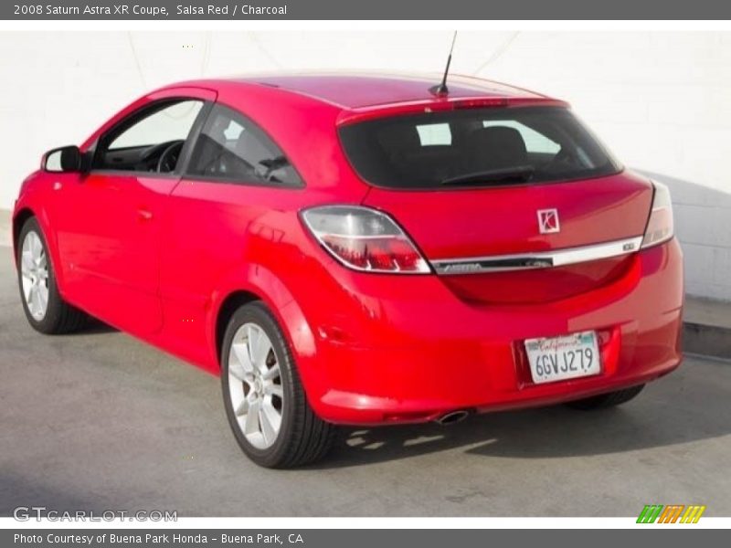Salsa Red / Charcoal 2008 Saturn Astra XR Coupe