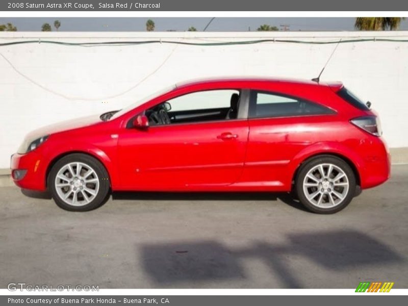 Salsa Red / Charcoal 2008 Saturn Astra XR Coupe
