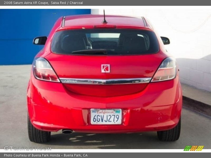 Salsa Red / Charcoal 2008 Saturn Astra XR Coupe