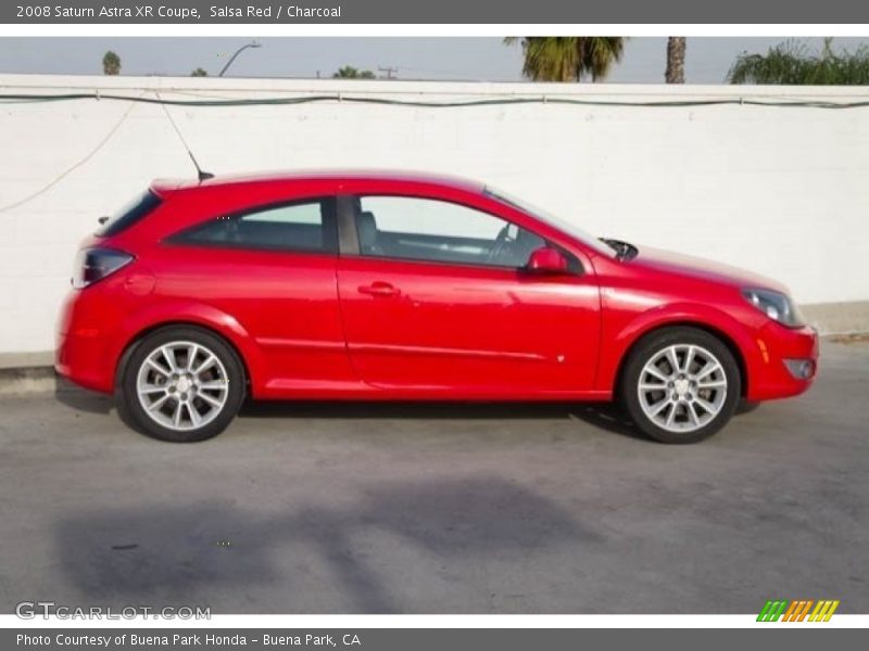 Salsa Red / Charcoal 2008 Saturn Astra XR Coupe