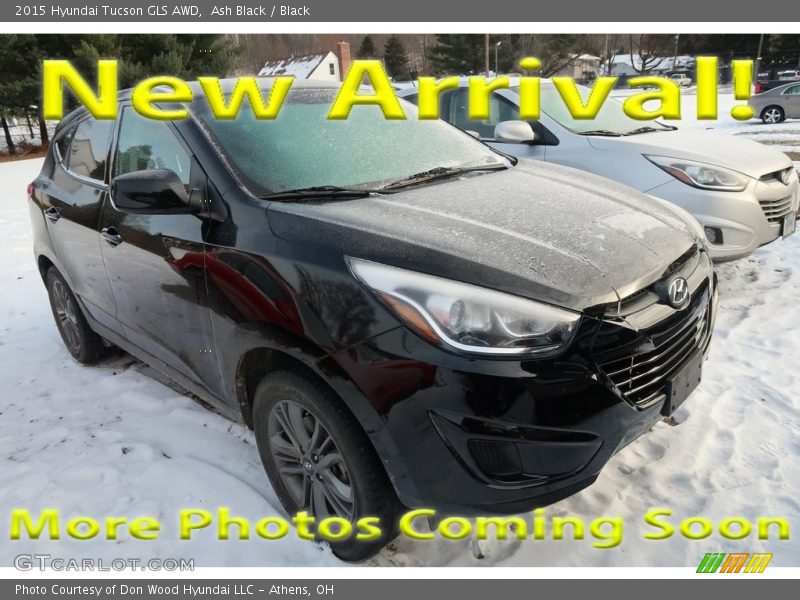 Ash Black / Black 2015 Hyundai Tucson GLS AWD