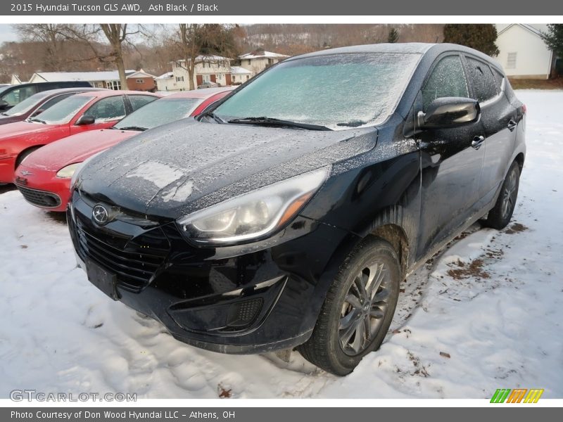 Ash Black / Black 2015 Hyundai Tucson GLS AWD