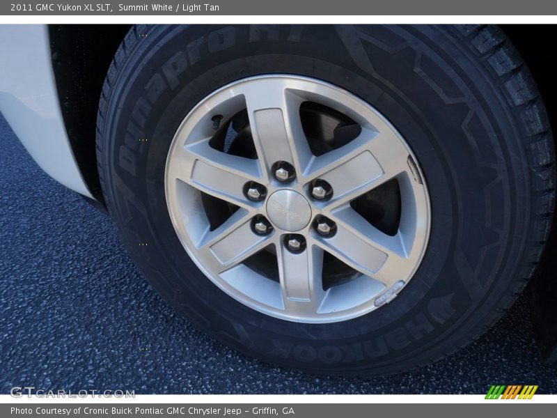 Summit White / Light Tan 2011 GMC Yukon XL SLT